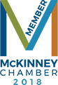 McKinney Chamber 2018 Member credential badge